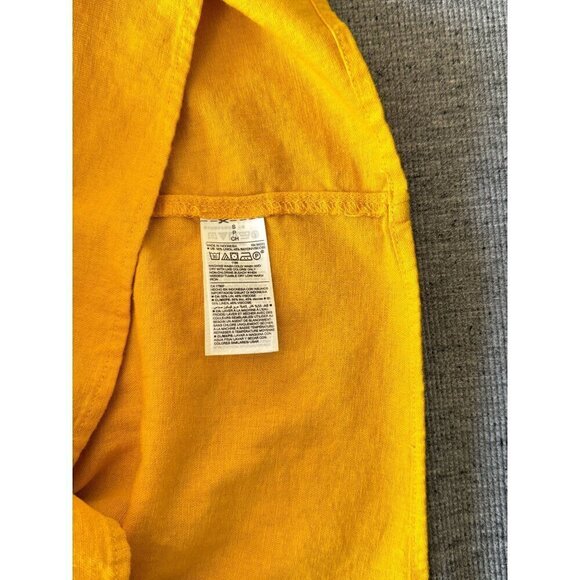 Old Navy Women's Off The Shoulder Yellow Dress Size S - Picture 9 of 9